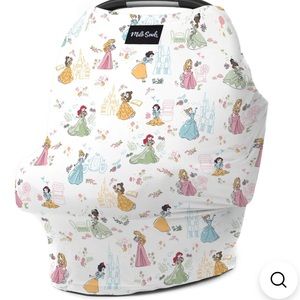 MILK SNOB Disney Princess Nursing/Car Seat Cover
